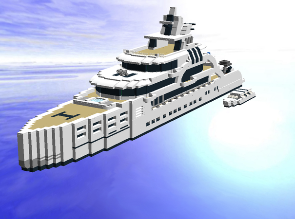 lego yacht