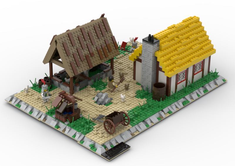 Medieval lego online house