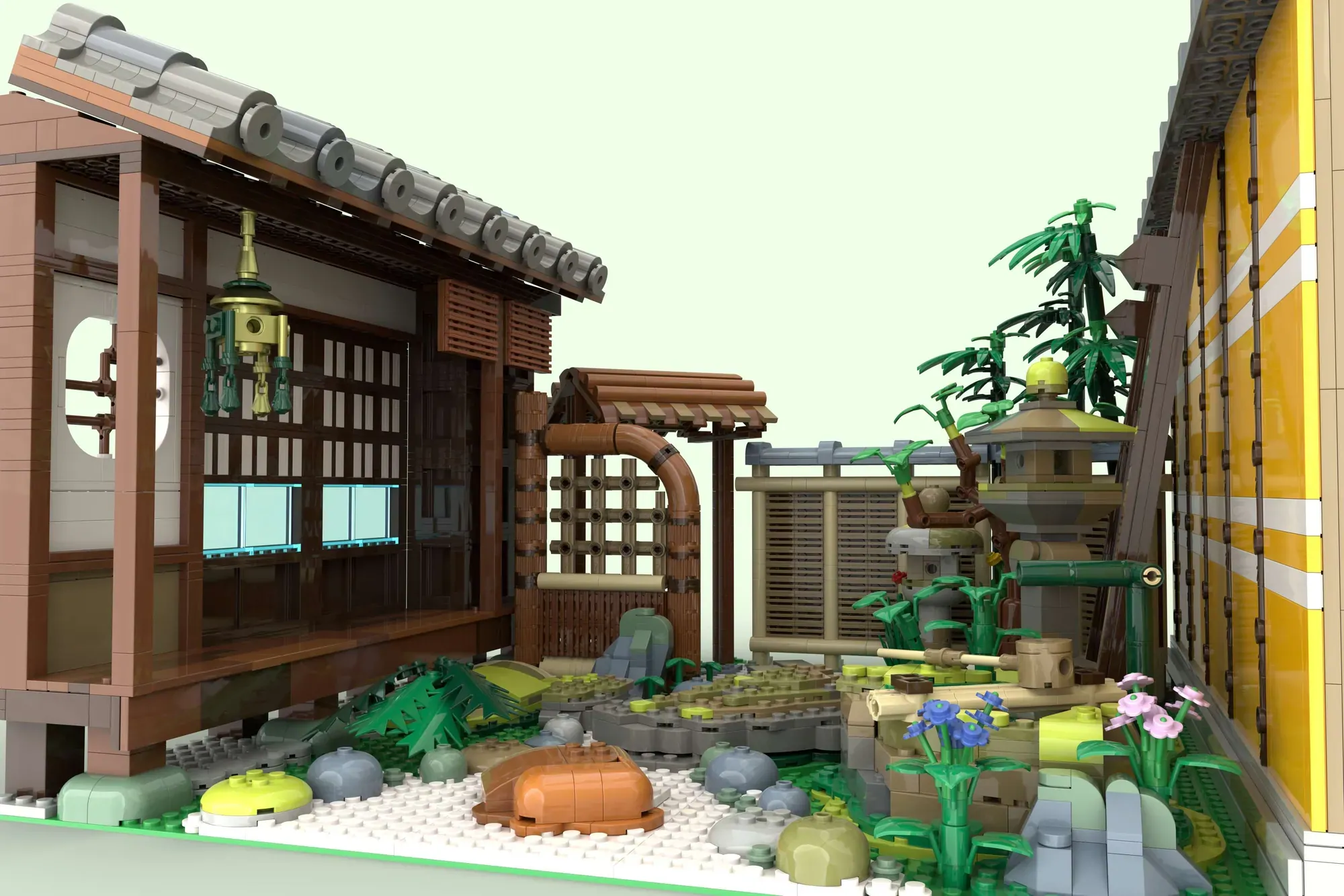 Japanese Courtyard Garden 坪庭 | LEGO® Ideas