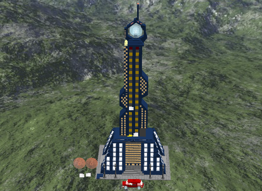 Lego ninjago sale borg tower