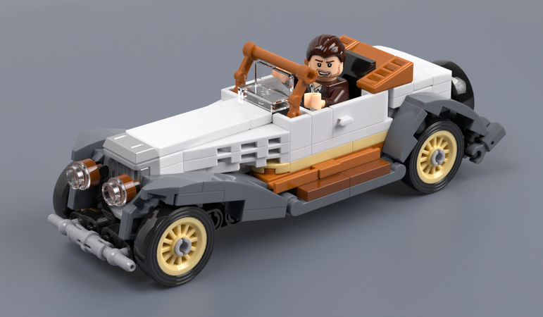 lego old car