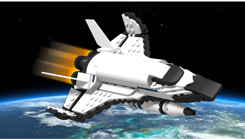 lego in space