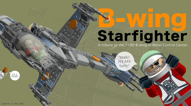 lego b wing moc