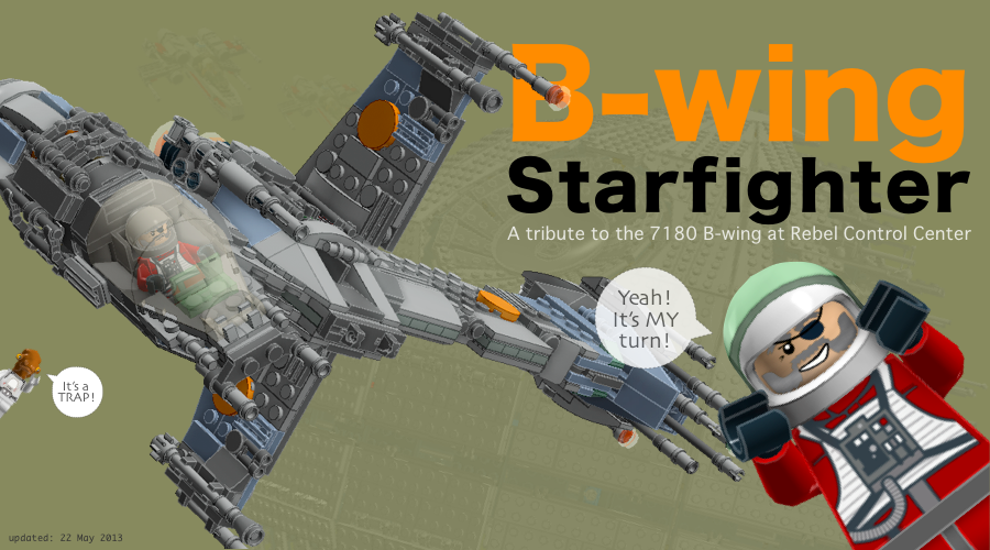 LEGO IDEAS - Star Wars B-Wing Micro fighter