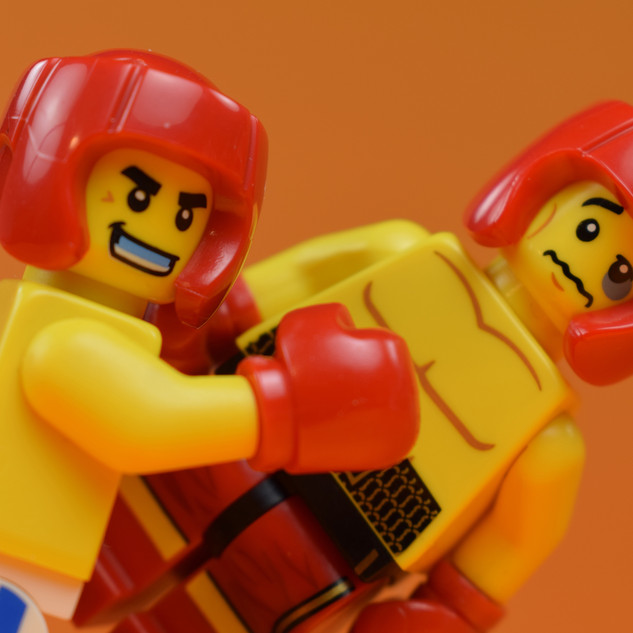 Lego boxing online minifigure