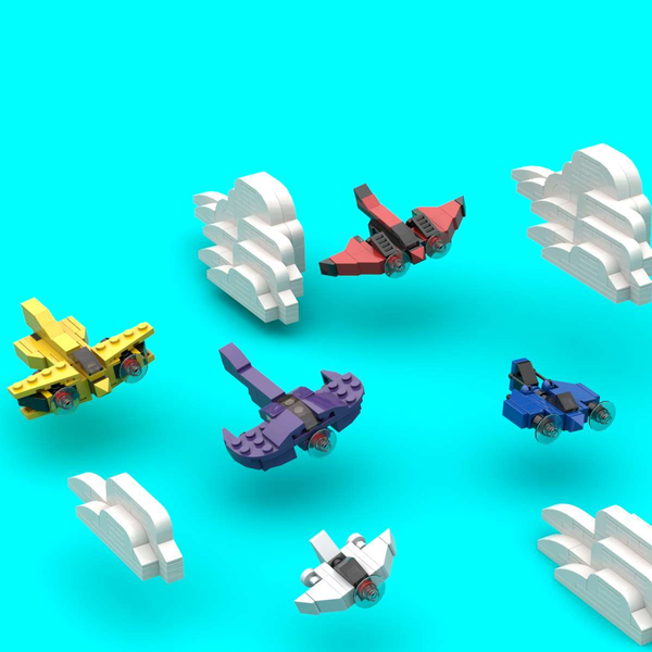 Mini best sale lego plane