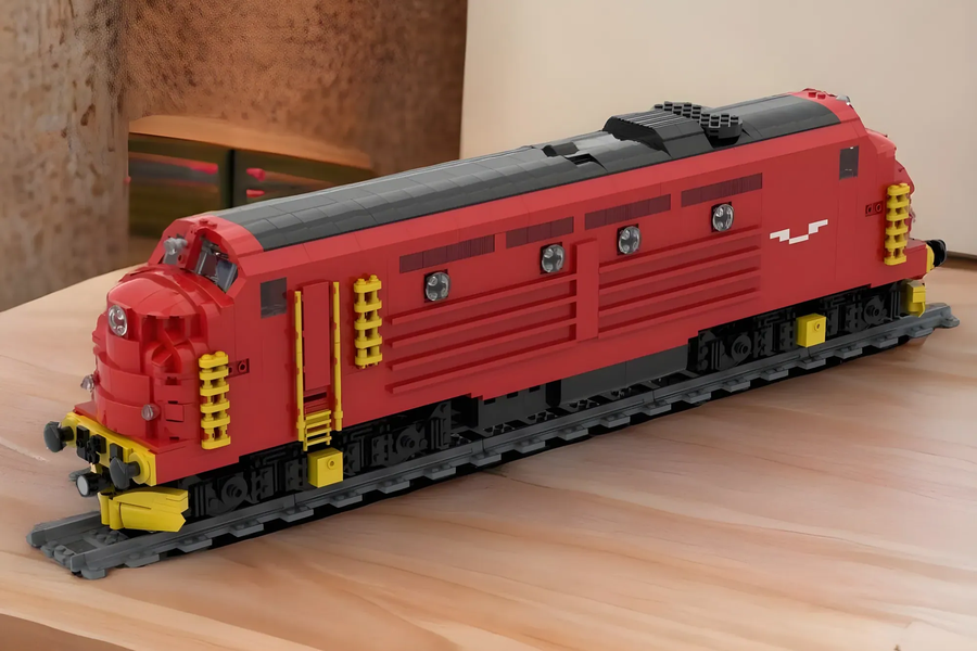 LEGO TRAIN - PASSENGER TRAIN [Lego MOC] Lego Digital Designer