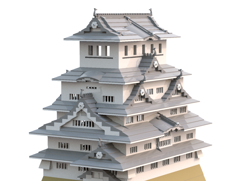 Himeji Castle – Dreamworld LEGO Store