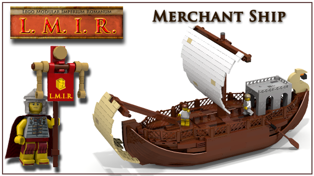 Lego store roman ship