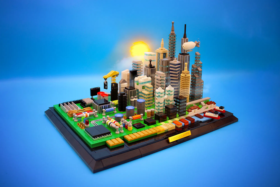 Mini ciudad 2025 de lego