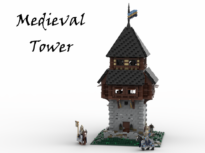 Lego medieval 2024 tower