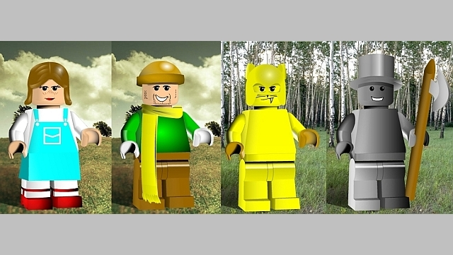 Lego the best sale wizard of oz