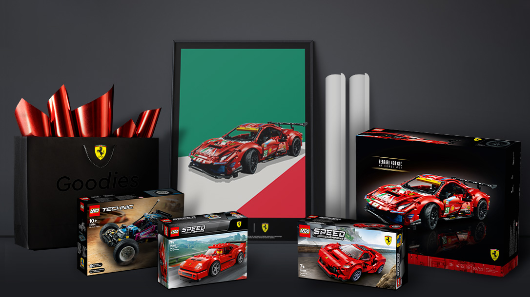 Lego ferrari 448 hot sale