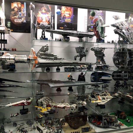 star wars lego display ideas