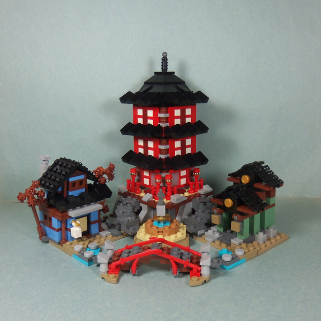 Lego temple discount of airjitzu 70751