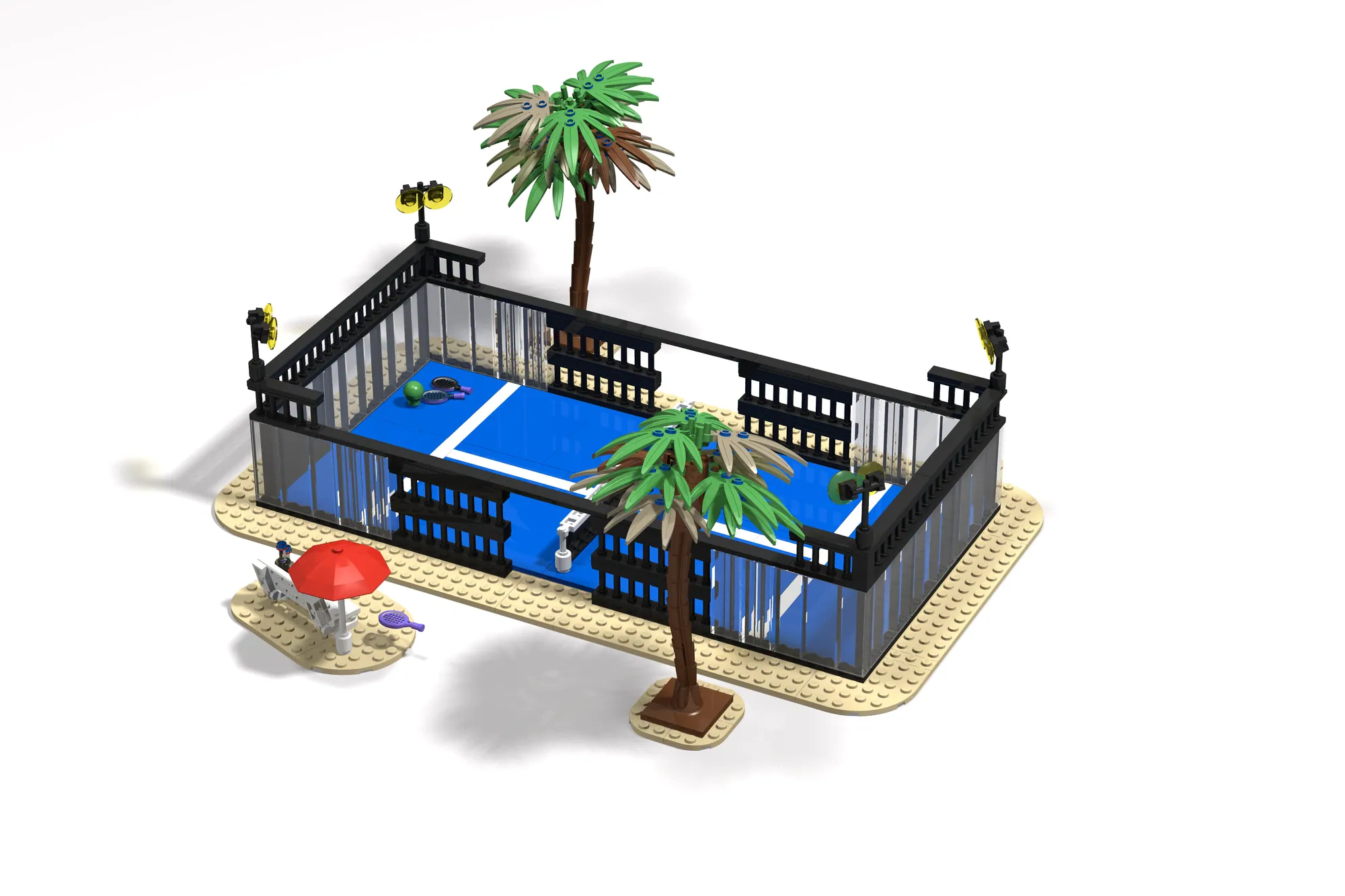 Beach Padel Arena | LEGO® Ideas