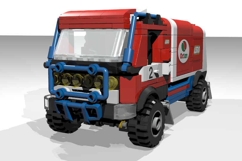 Lego best sale rally truck