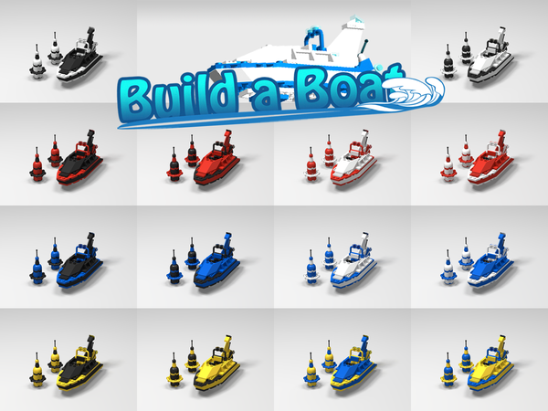 all lego boats