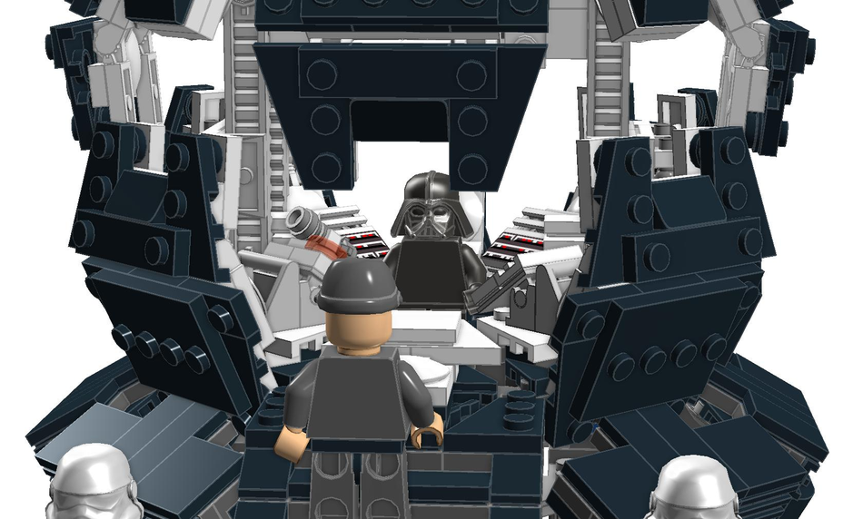 Lego darth vader meditation hot sale chamber