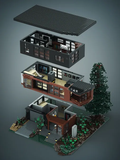 Lego lego online house