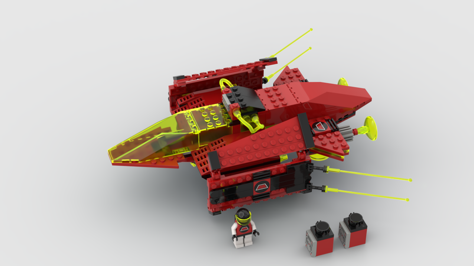 Lego Ideas M Tron Transport Shuttle
