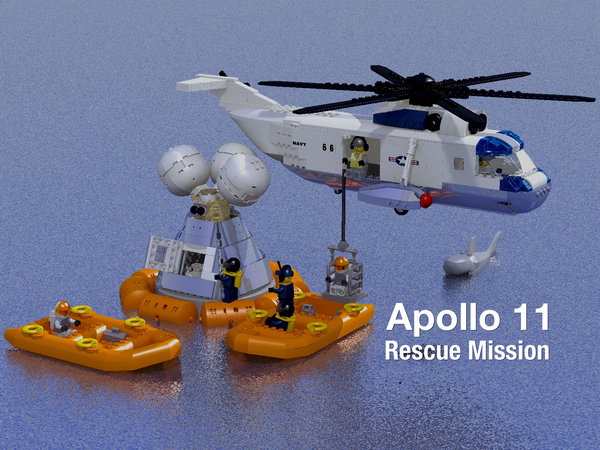 lego sea king helicopter