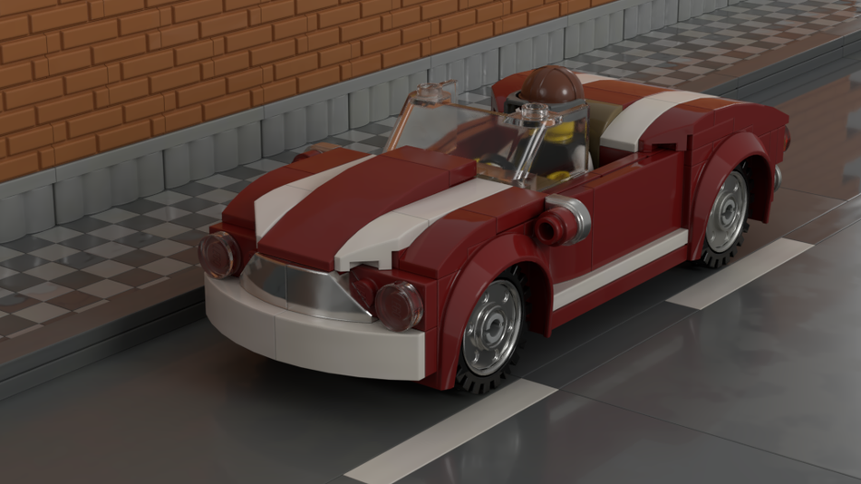 Lego 1950s online car