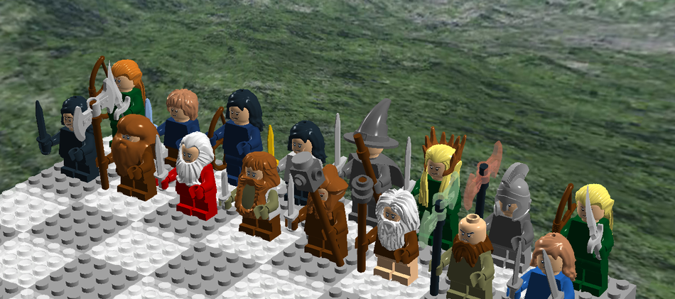 LEGO IDEAS The Hobbit The Battle of the Five Armies Chess