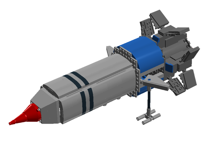 LEGO MOC Thunderbird By Tomclarke Rebrickable Build With