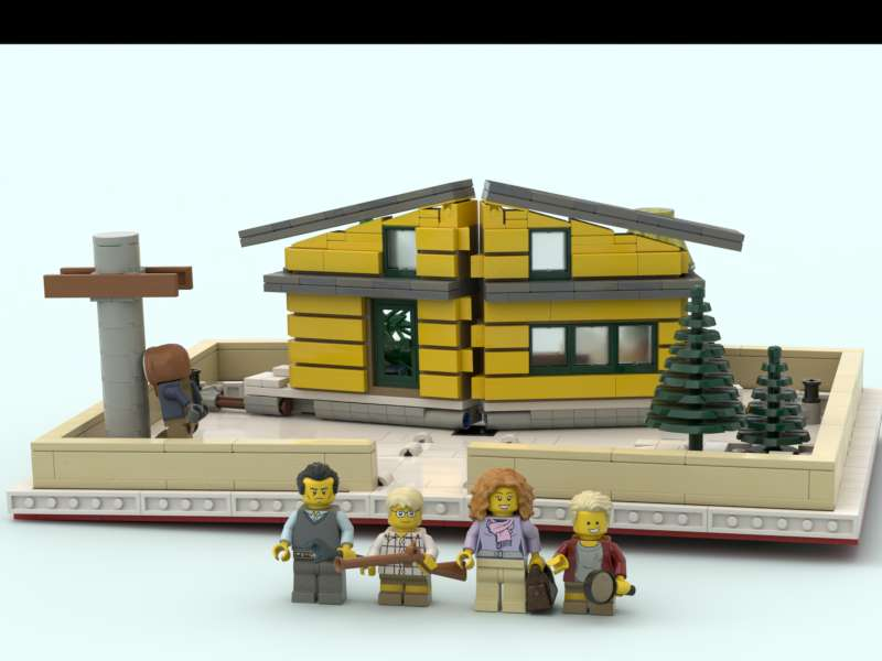 Lego christmas best sale story house