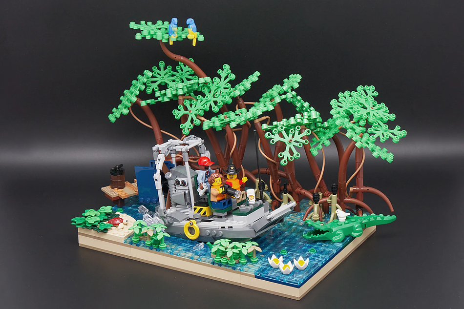 LEGO IDEAS Everglades Airboat Tour