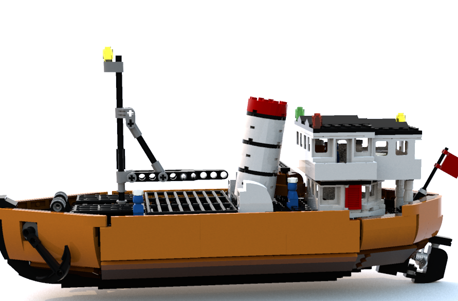 Lego steamship store