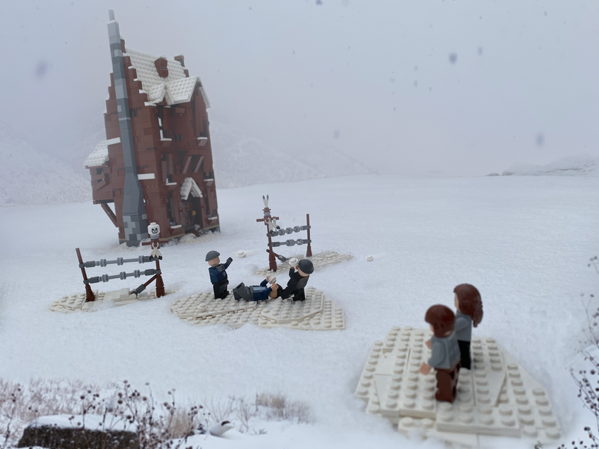 Harry potter lego snowball hot sale fight