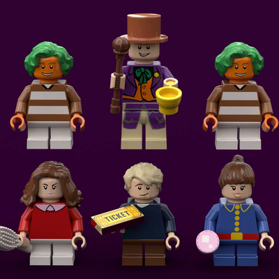 Lego Ideas Willy Wonka The Chocolate Factory