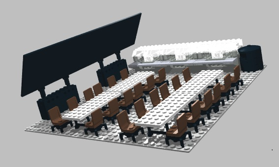 lego cafeteria