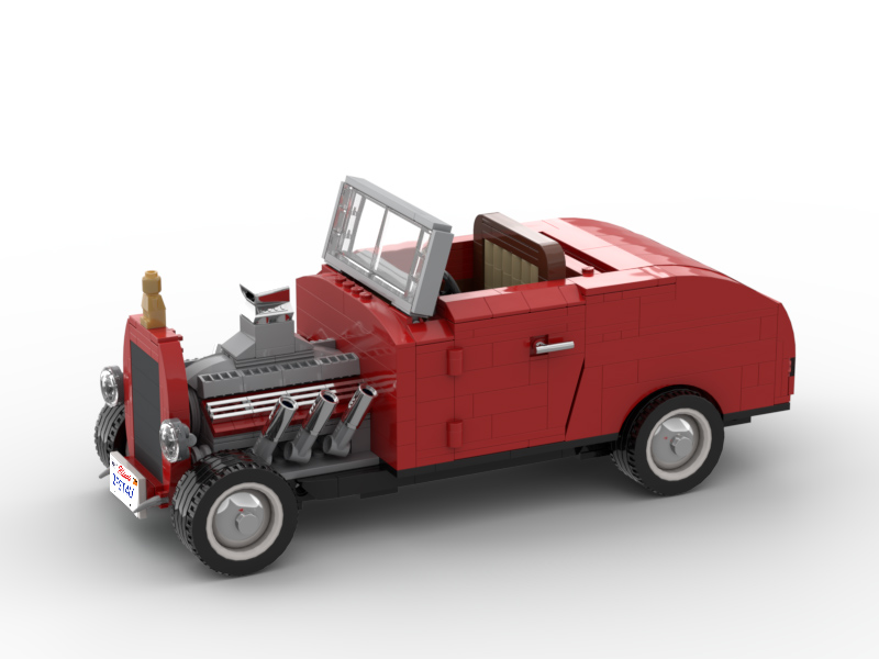 How to build best sale a lego hot rod