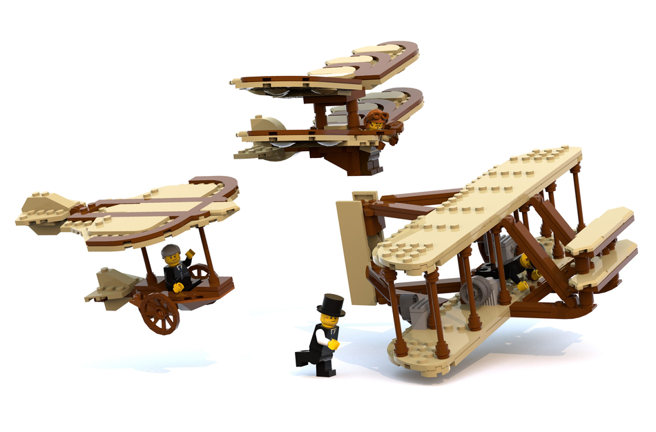 Lego discount wright flyer