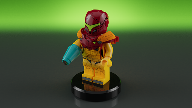 Metroid best sale lego set