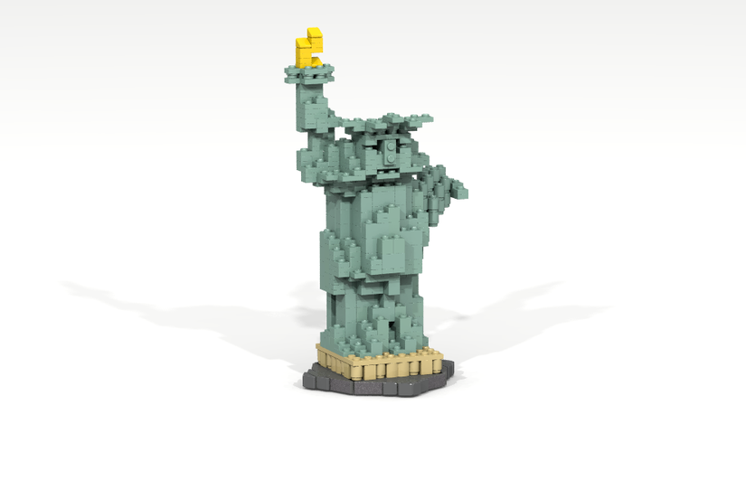 LEGO Liberty: The Many Faces of The Statue of Liberty - BrickNerd - All  things LEGO and the LEGO fan community