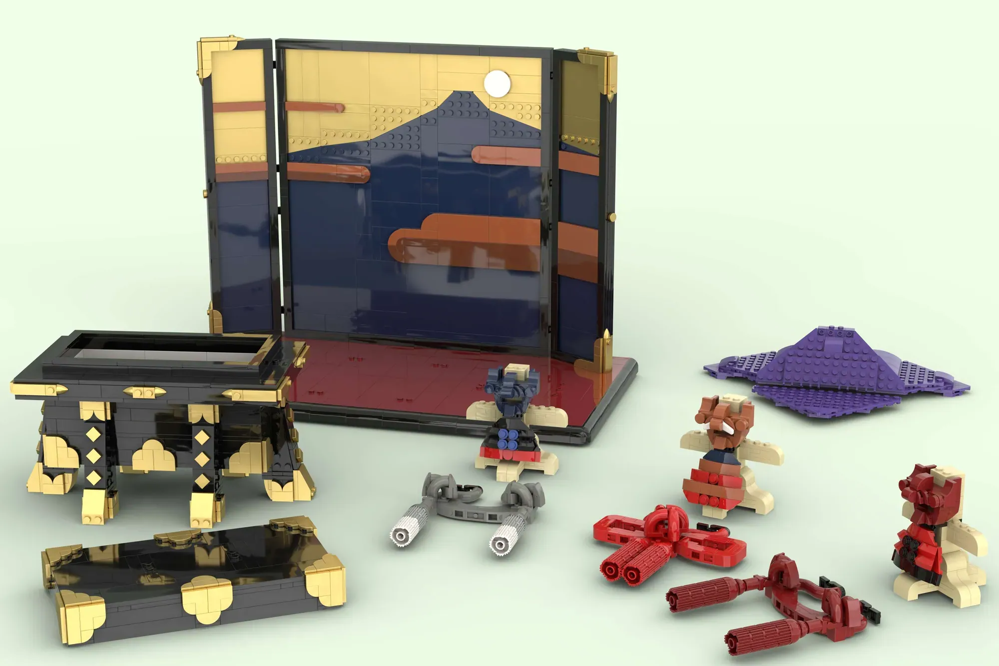 Japanese Kabuto Ornament 兜飾り | LEGO® Ideas
