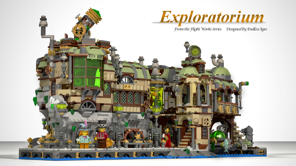 LEGO IDEAS - Blog - 10K Club Interview: Scott Nussbaum, creator of the  Exploratorium