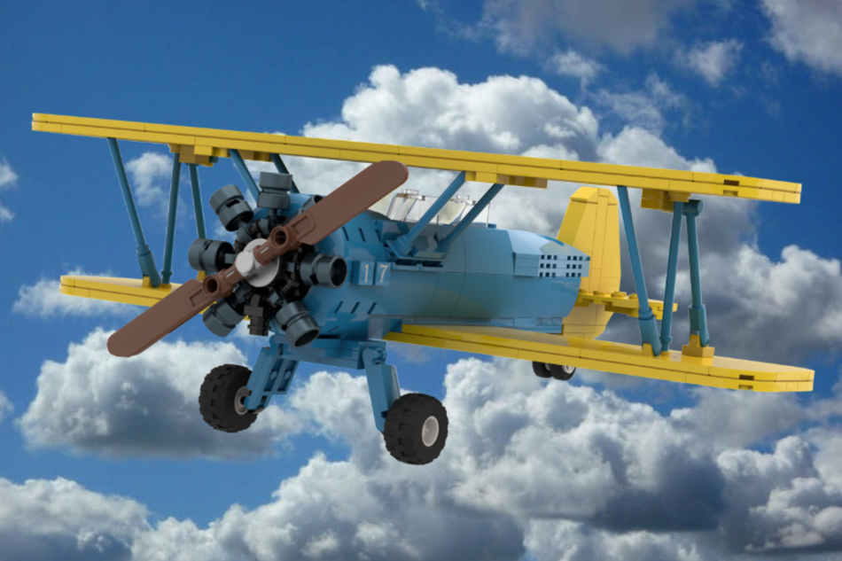 Lego biplane deals