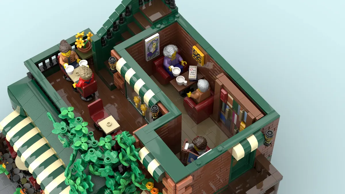 Lego cafe online ideas