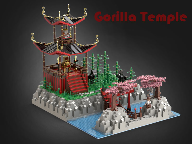 LEGO IDEAS - Japanese Island Shrine