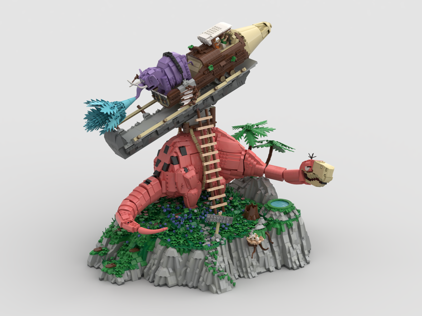 Lego mammoth best sale