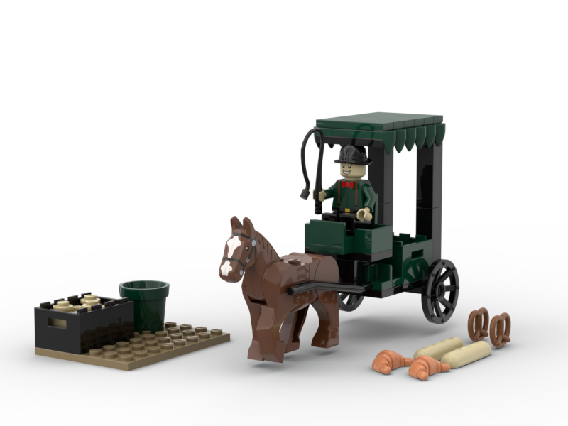 Lego horse car sale