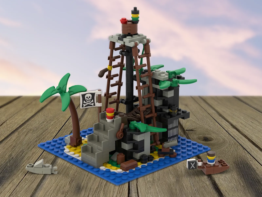 Forbidden cheap island lego