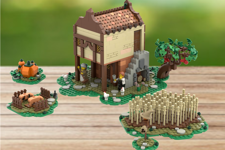 LEGO IDEAS Medieval Farm