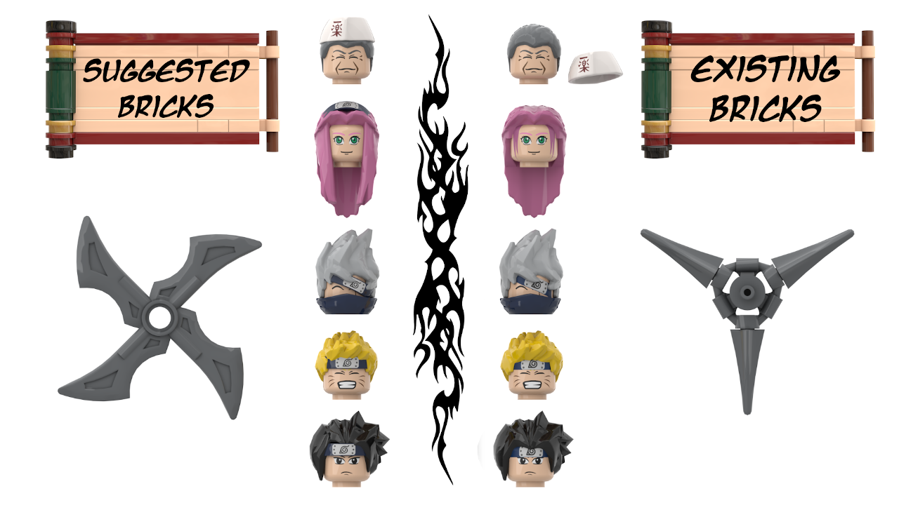 Lego best sale ideas naruto