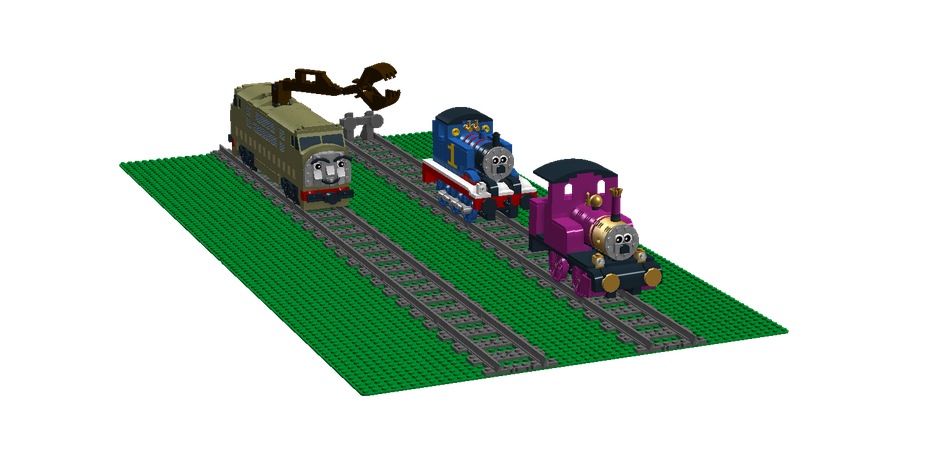 Thomas and cheap friends lego trains